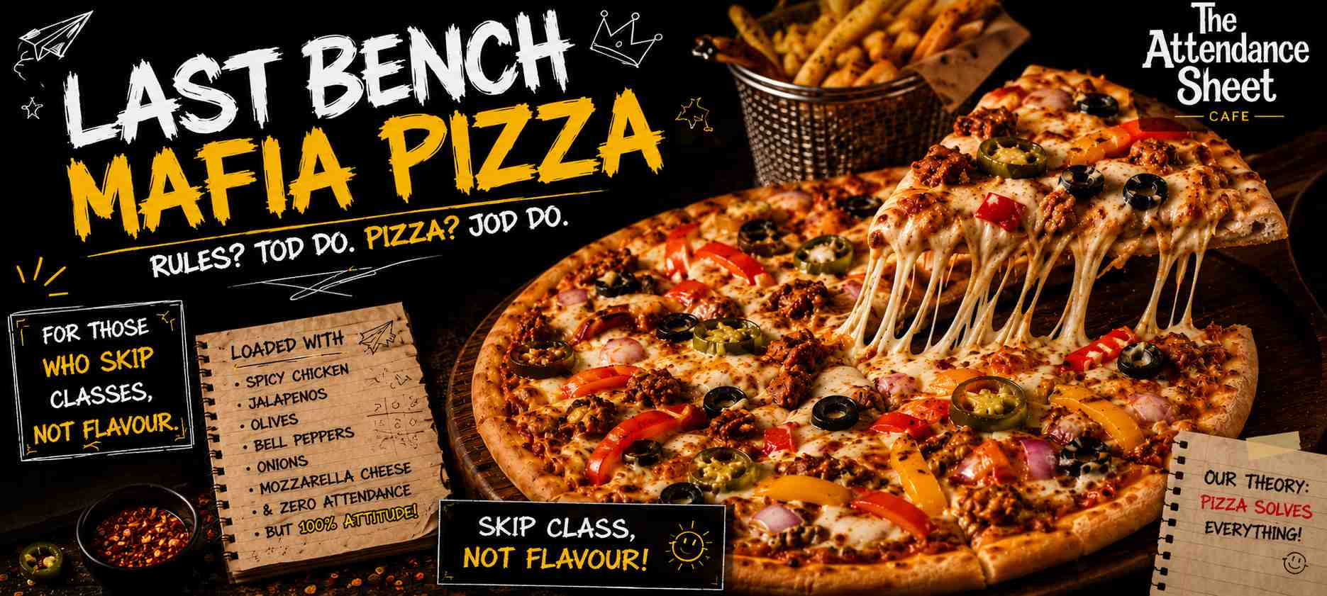 Last Bench Mafia Pizza