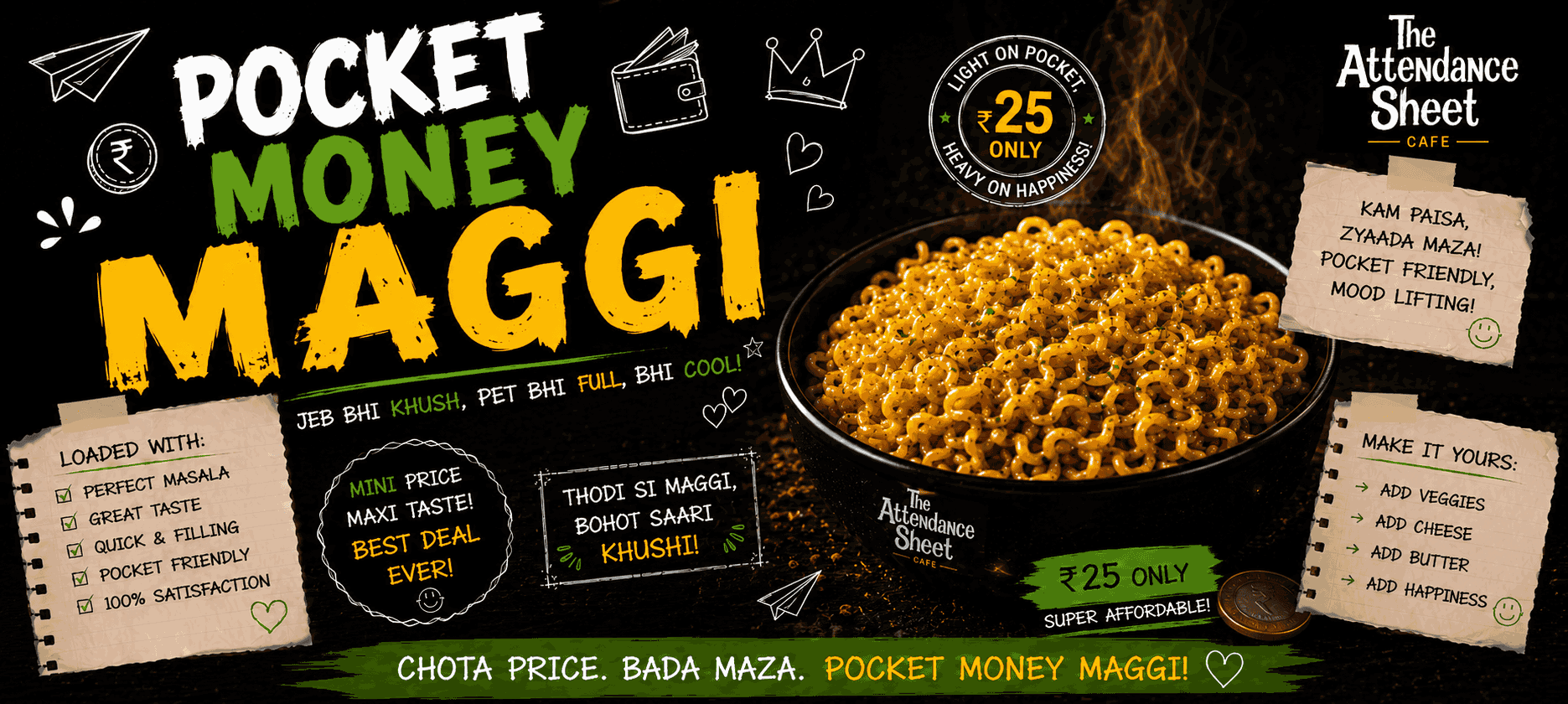 Pocket Money Plain Maggi