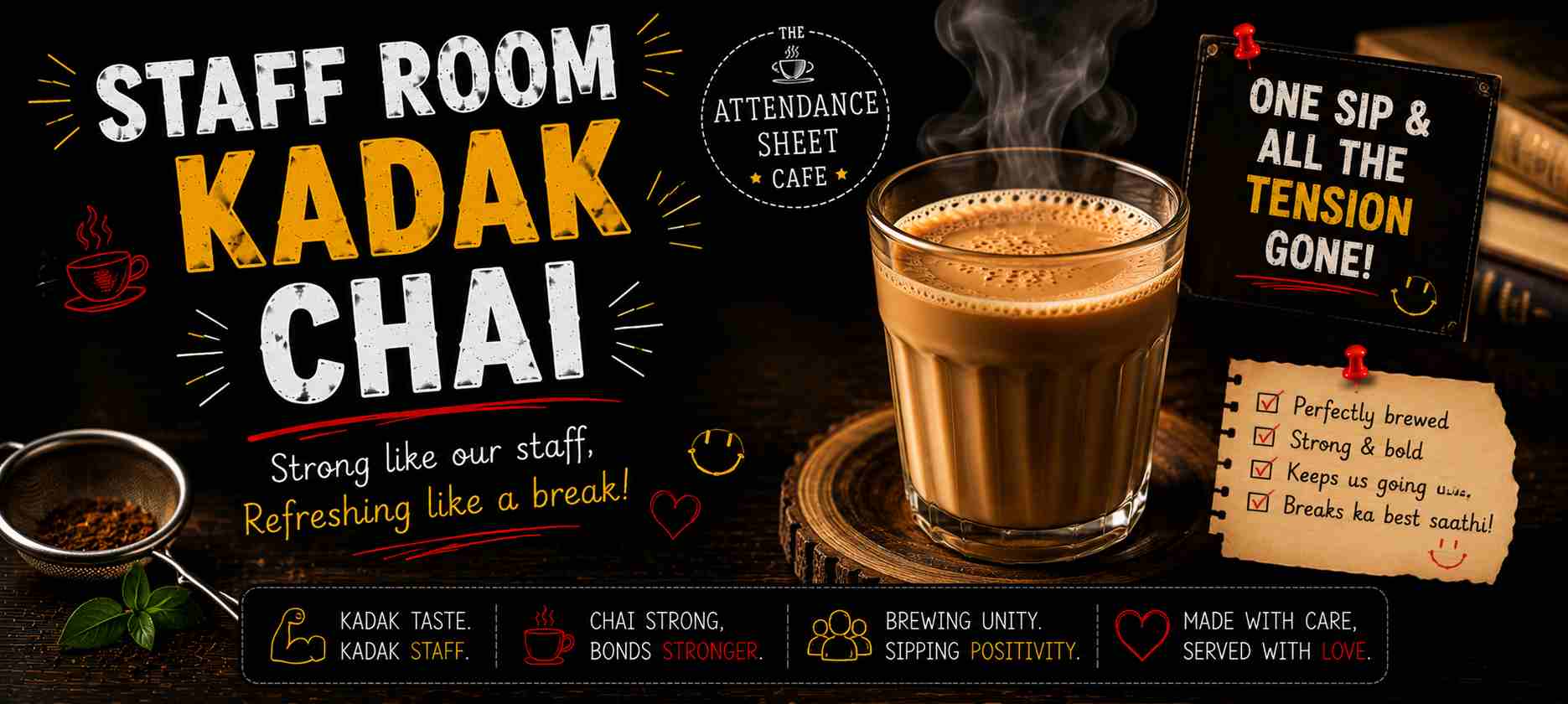 Staff Room Kadak Chai