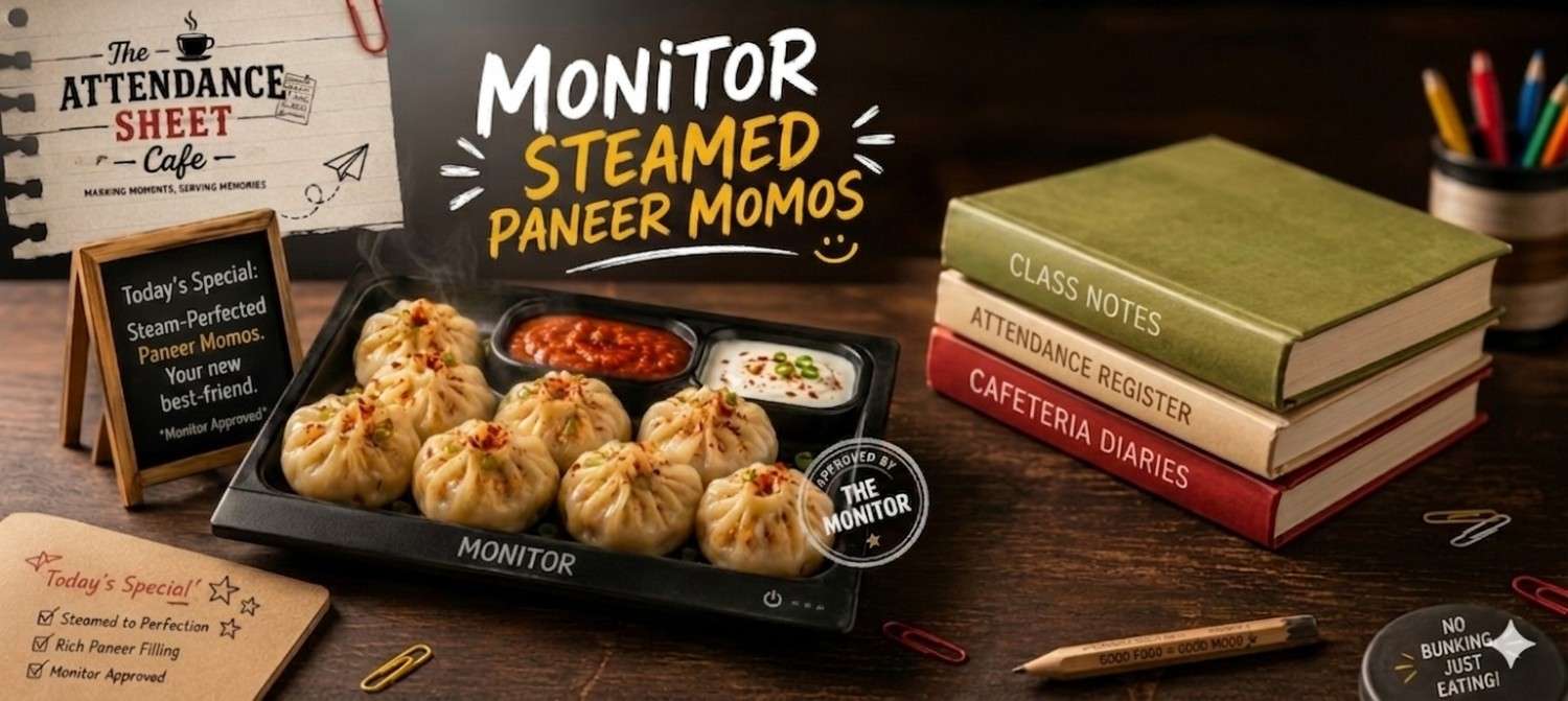 Monitor Steamed Paneer Momos