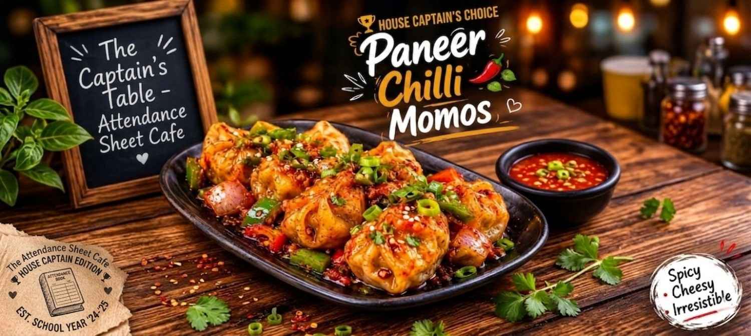 House Captain Paneer Chili Momos