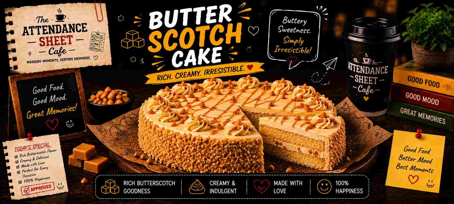 Butter Scotch Cake